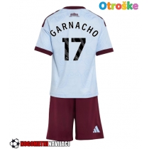 Otroške Nogometnih dresov Aston Villa Alejandro Garnacho #17 Tretji 2026-27 Kratki rokavi (+ hlače)
